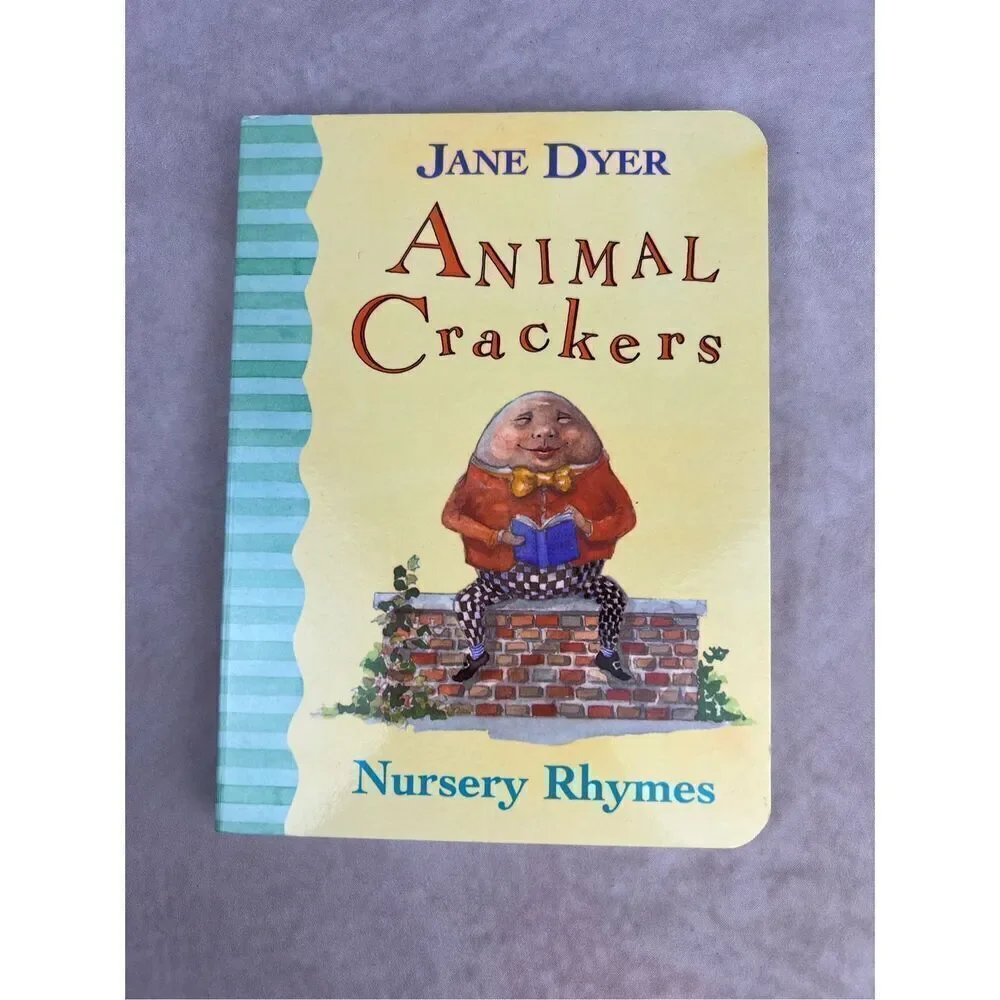 Vintage Nursery Rhyme Book Animal Crackers by Jane Dyer